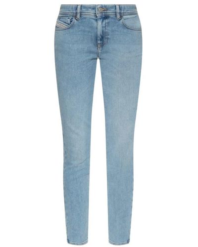 DIESEL 2017 slandy l.32 jeans - Azul