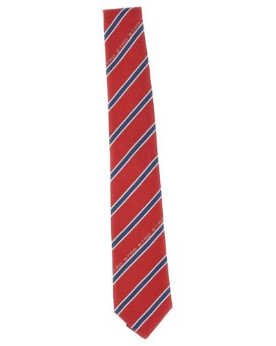 Etro Cravates - Rouge