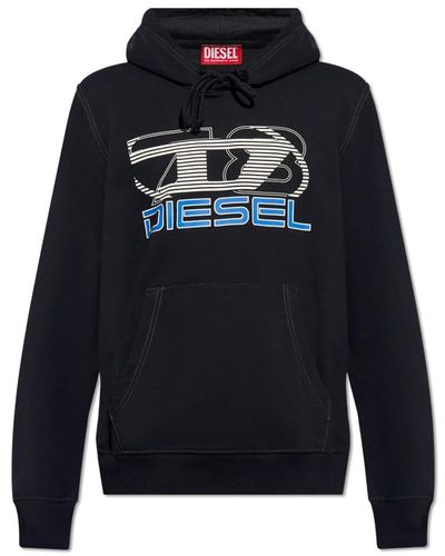 DIESEL Sweatshirts & hoodies > hoodies - Bleu
