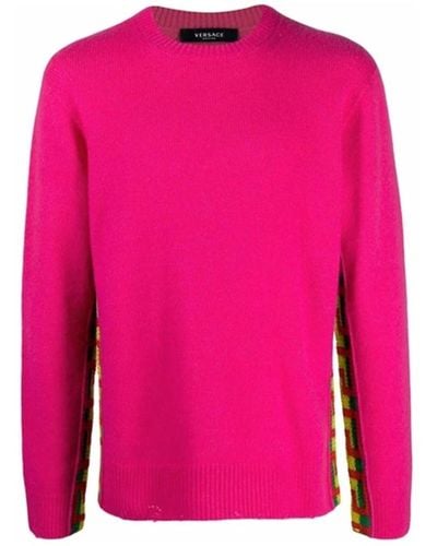 Versace Pullover mit rundhalsausschnitt - Pink