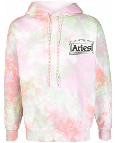 Aries Hoodies - Pink