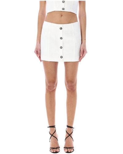 Alessandra Rich Skirts - Weiß