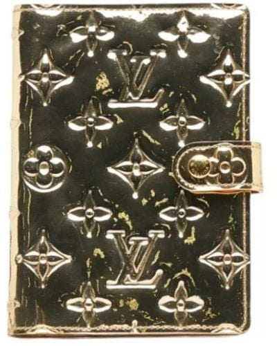 Louis Vuitton Copertina agenda louis vuitton in pelle dorata - Verde