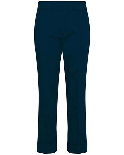 Deha Cropped pantaloni - Blu