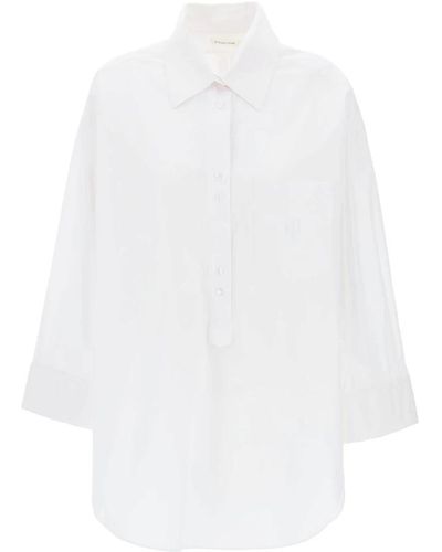 By Malene Birger Camisa estilo túnica maye - Blanco