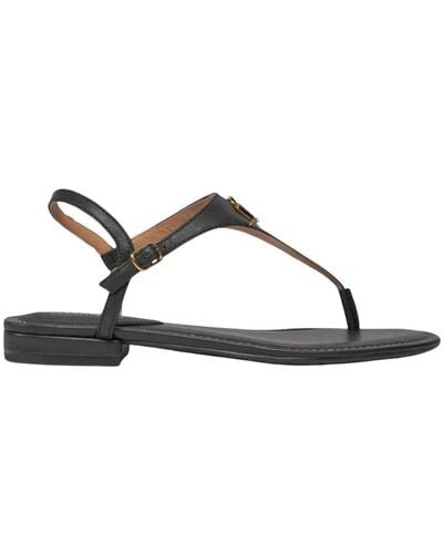 Ralph Lauren Flat Sandals - Black