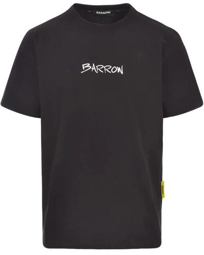 Barrow Kurzarm t-shirt mit druck - Schwarz