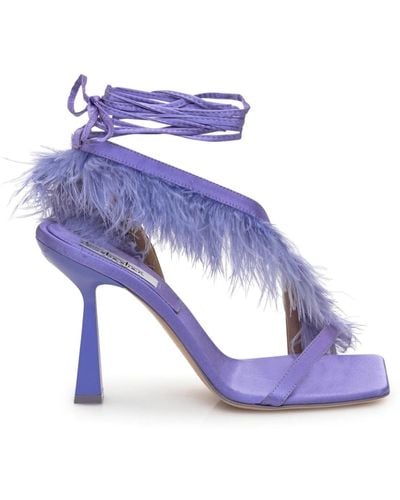 Sebastian Milano Shoes > sandals > high heel sandals - Violet