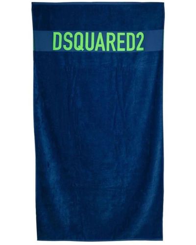 DSquared² Home > textiles > towels - Bleu