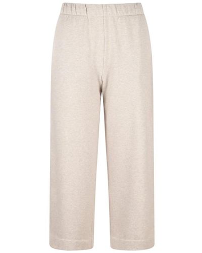 Vince Cropped Trousers - Natural