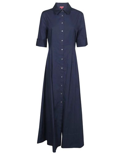 STAUD Shirt Dresses - Blue