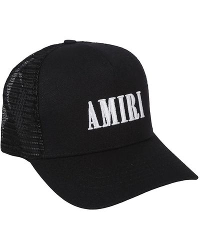 Amiri Caps - Black
