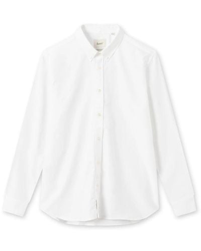Forét Klassisches oxford hemd - zeitloser stil und komfort - Weiß
