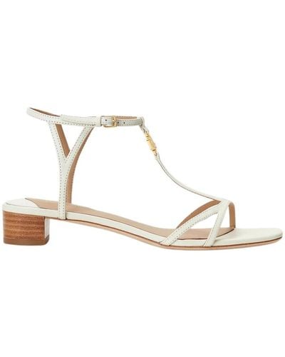 Ralph Lauren Flat Sandals - White