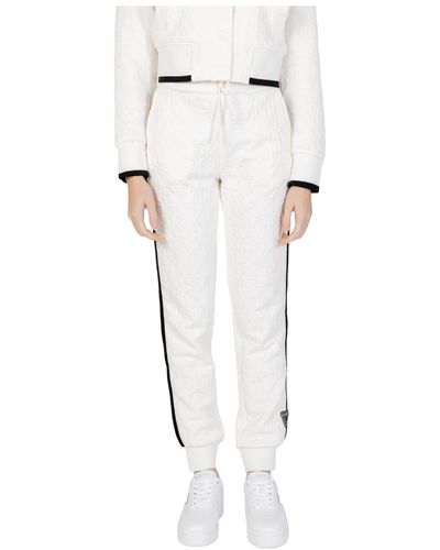 Guess Trousers > sweatpants - Blanc