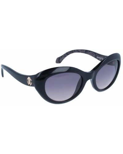 Roberto Cavalli Ikonoische sonnenbrille für einen stilvollen look - Blau