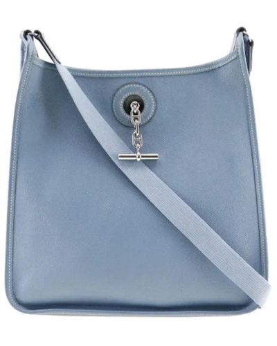 Hermès Pre-owned > pre-owned bags > pre-owned shoulder bags - Bleu