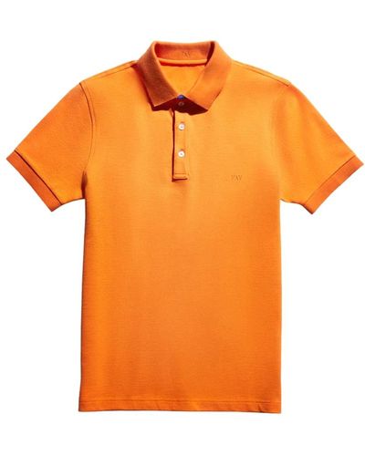 Fay T-shirt e polo arancioni - Arancione