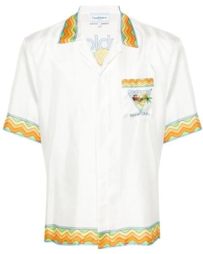 Casablancabrand Short sleeve camicie - Giallo