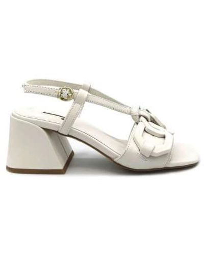 Jeannot Shoes > sandals > high heel sandals - Blanc