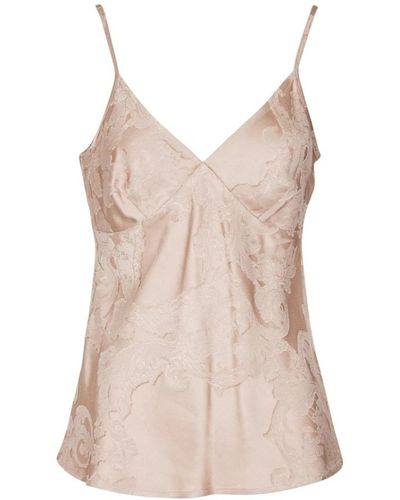 Semicouture Sleeveless Tops - Pink