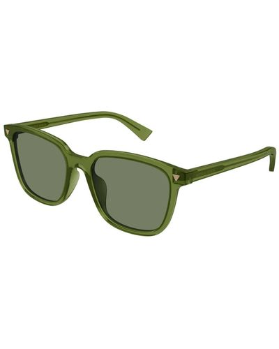 Bottega Veneta Stylische sonnenbrille - Grün