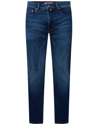 Pierre Cardin Schmale passform denim jeans - Blau
