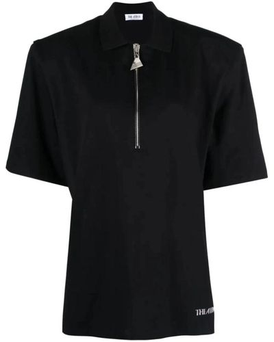 The Attico Tops > polo shirts - Noir
