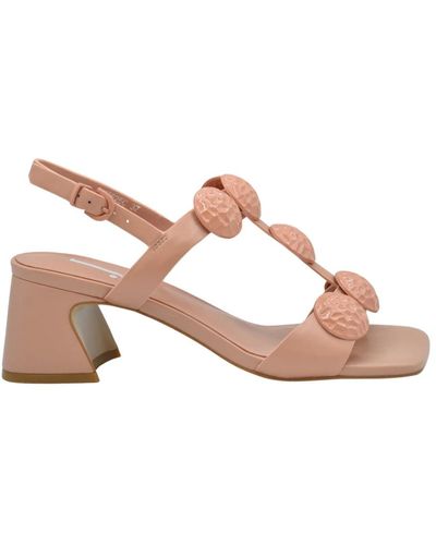 Jeannot High Heel Sandals - Pink