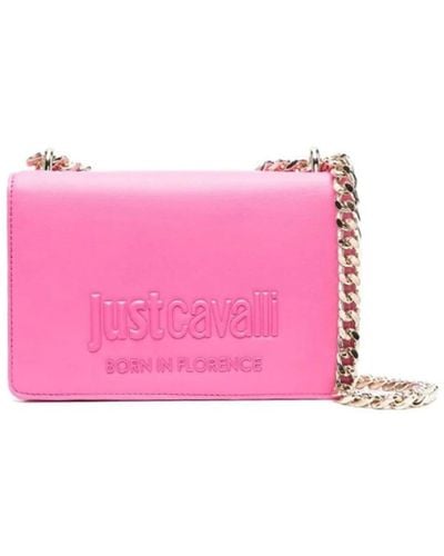 Just Cavalli Shoulder Bags - Pink