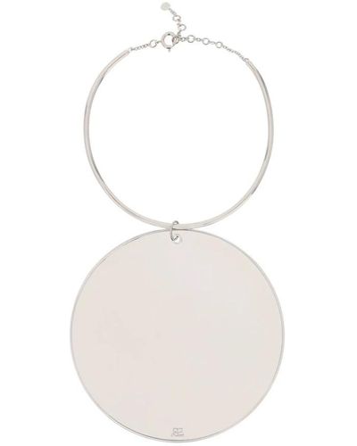 Courreges Necklaces - White