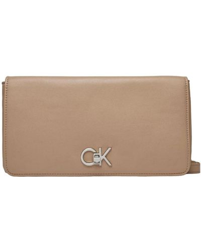 Calvin Klein Shoulder Bags - Brown