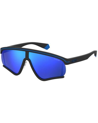 Polaroid Negro azul/azul gafas de sol