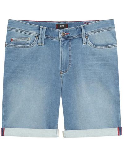Cinque Denim Shorts - Blue