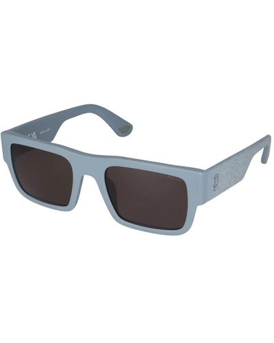 Police Sunglasses,klassische aviator sonnenbrille - Blau