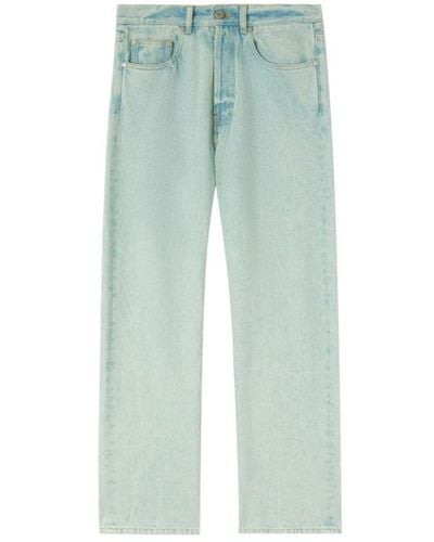 Palm Angels Straight Jeans - Green