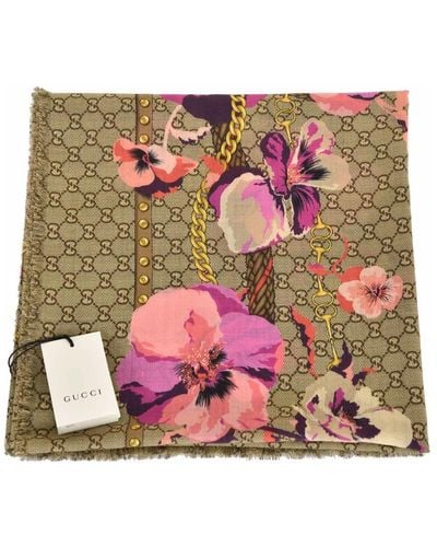 Gucci Winter Scarves - Pink