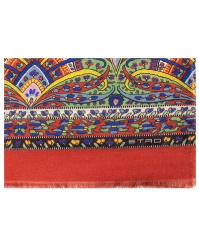 Etro Winter Scarves - Red