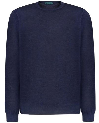 Zanone Sweatshirts & hoodies > sweatshirts - Bleu