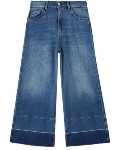 Liu Jo Blaue wide leg jeans ss21