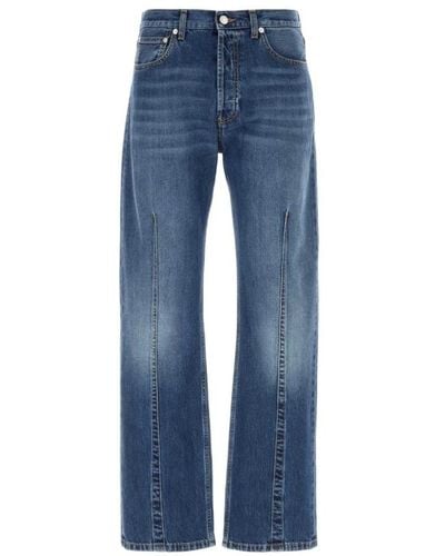 Alexander McQueen Klassische denim jeans - Blau