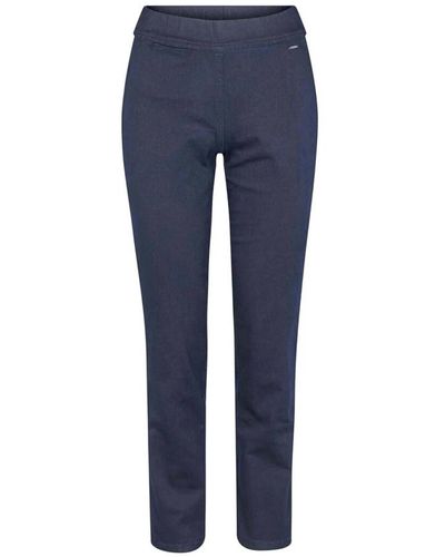 LauRie Slim-fit trousers - Blau