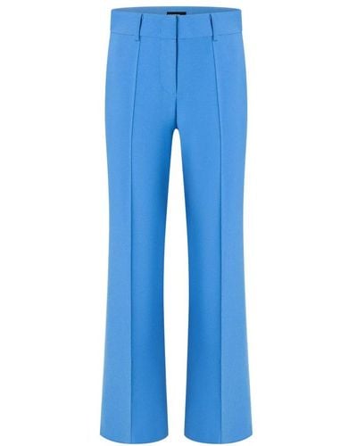 Cambio Straight Trousers - Blue