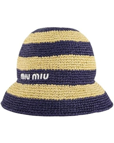 Miu Miu Hats - Blue