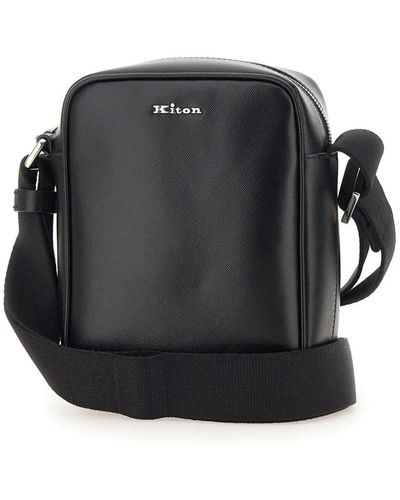 Kiton Messenger Bags - Black