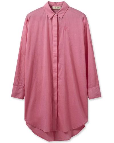 Mos Mosh Shirt Dresses - Pink