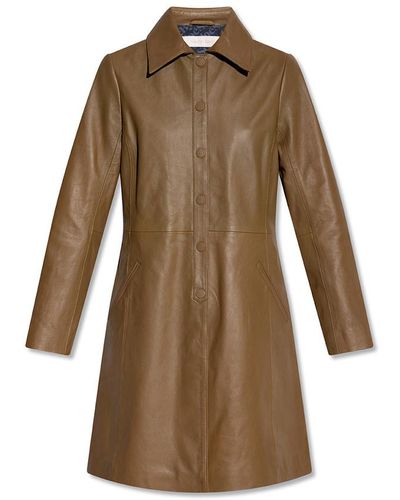 See By Chloé Leather coat - Braun