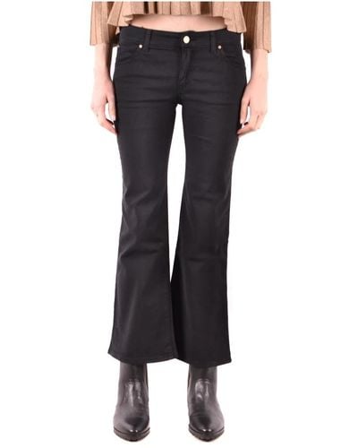 Armani Jeans cropped alla moda per donne - Nero