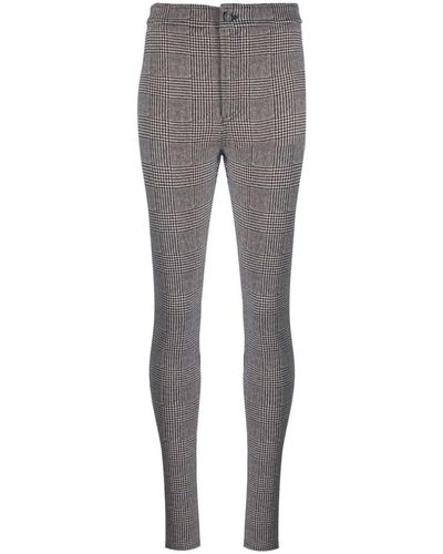 Saint Laurent Skinny Pants - Gray