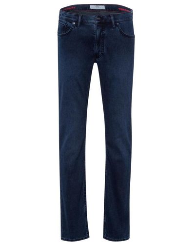 Brax Slim-fit hi-flex chuck jeans - Blu